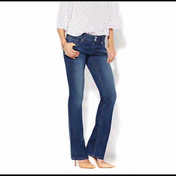 New York & Company Denim - NY&C Soho Curve Creator Bootcut Jeans -8P